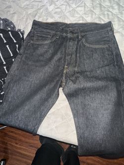 levi’s black charcoal 501s 32x32