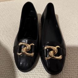 New Womens Size 7 Aerosoles Bristol Flat Ballet Black 