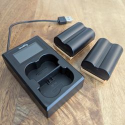 Smallrig Dual Battery Charger NP-W235 (Used For Fujifilm XS-20) SF And East bay