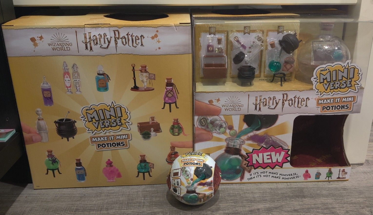 Miniverse Harry Potter Potion Ultra Rare Dolores Umbridge Tea Set SEALED UNOPENED