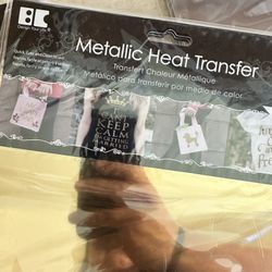 Gold Metallic HTV SHEETS 