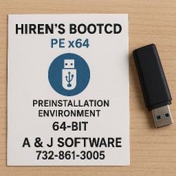 Tech Tool USB – Hiren’s BootCD PE x64 