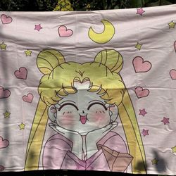 sailor moon tapestry 2 pc