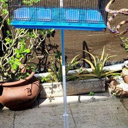 Large Bird Cage With Stand