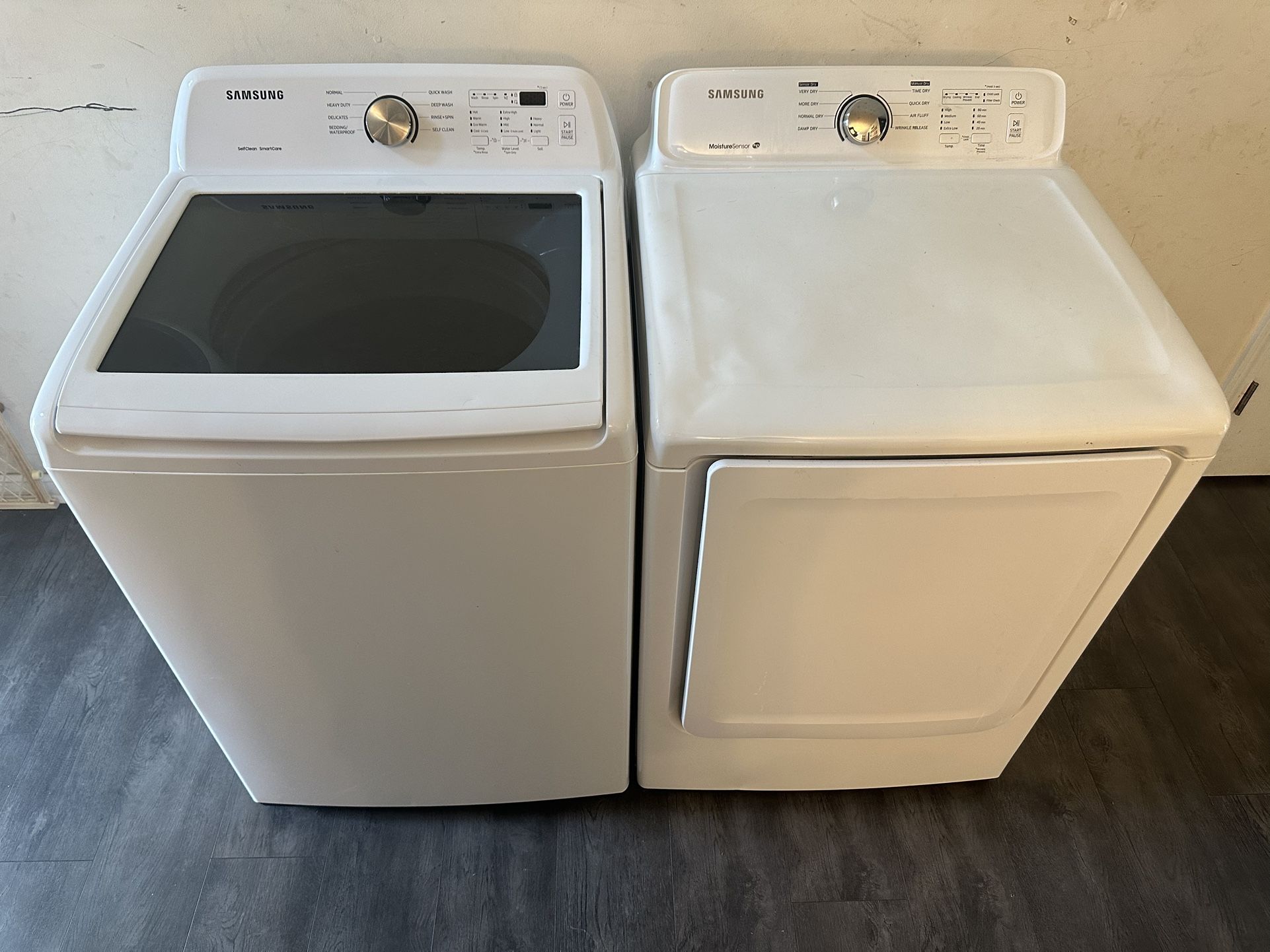 Samsung Washer And Dryer Set