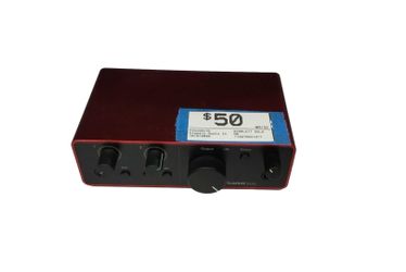 Focusrite Scarlett Solo Red Classic Audio Interface