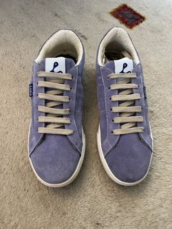 Lavender Suede Shoes Size 8.5 W