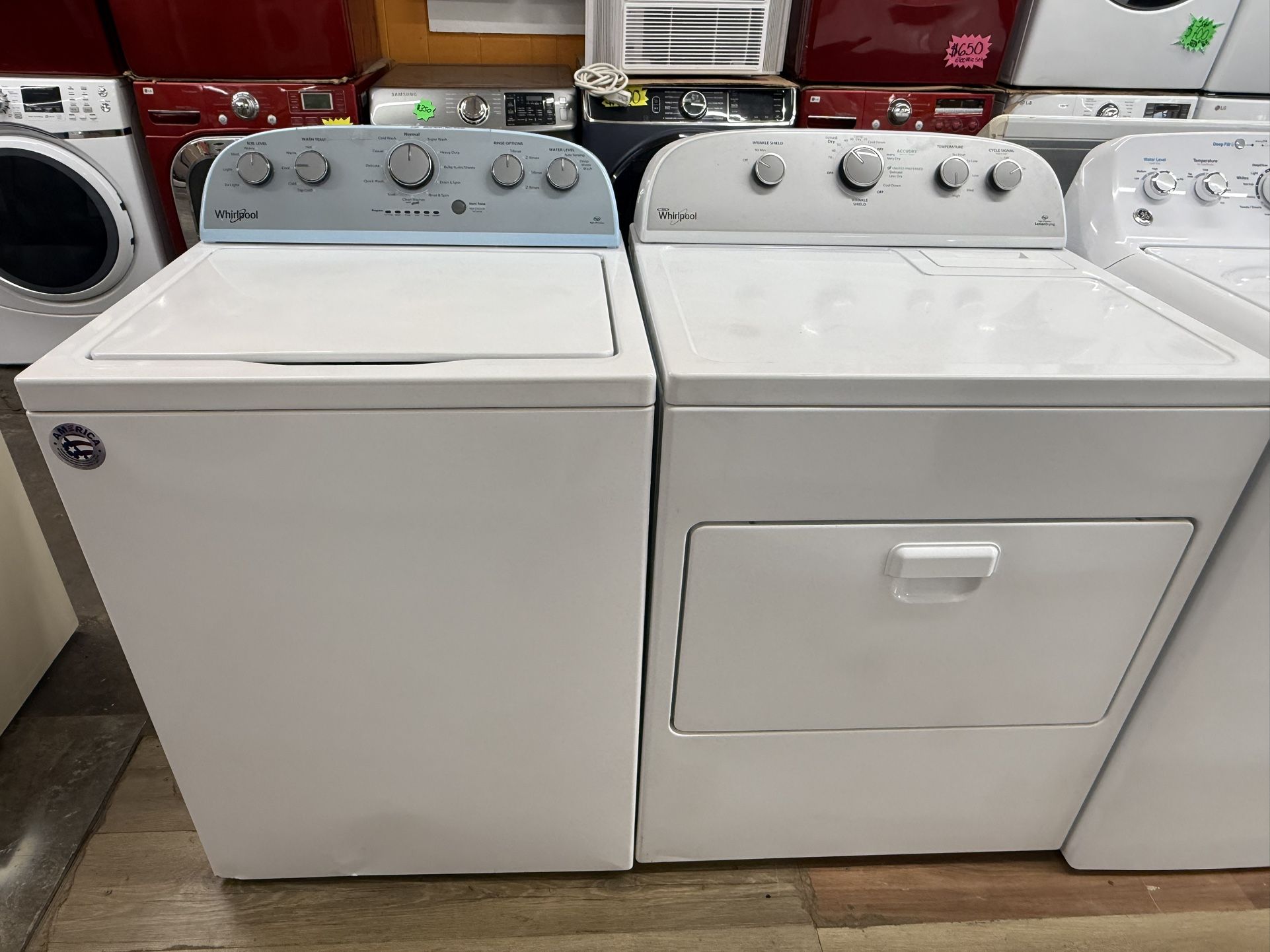 Whirpool Washer And Dryer
