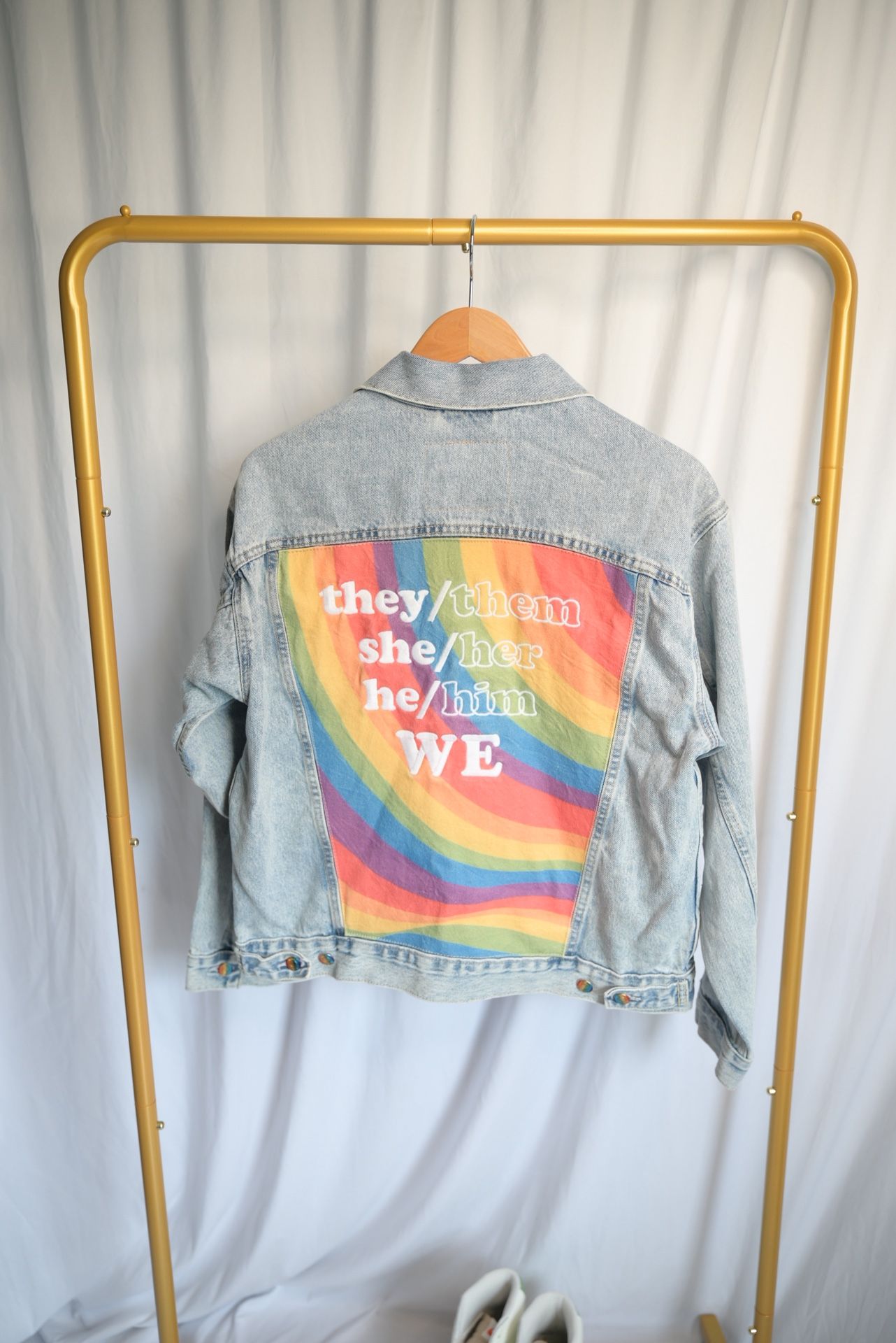 Levi’s Premium Pride Jean Jacket XS
