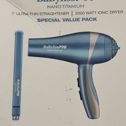 Blow Drying/Flat Iron Combo 