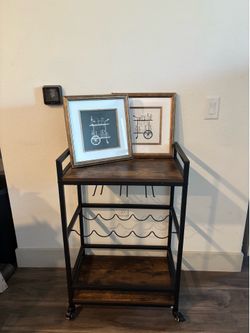 Bar Cart & Photos