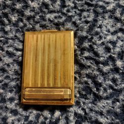 1930s Vintage Richard Hudnut Gold Blush Compact