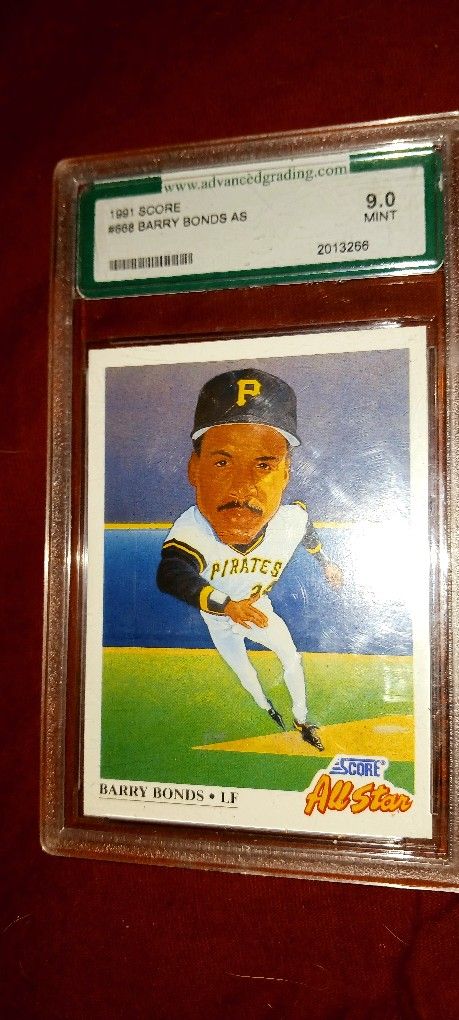 Graded 9 Barry Bonds
