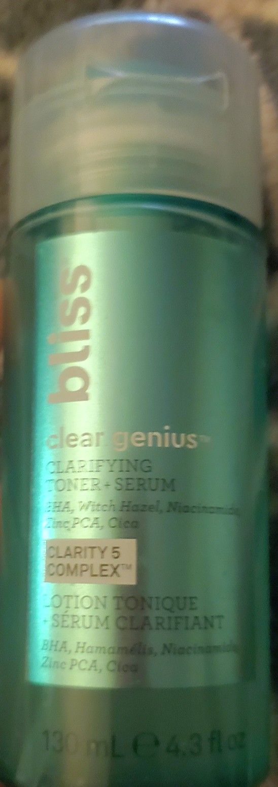 BLISS CLEAR GENIUS CLARIFYING TONER SERUM