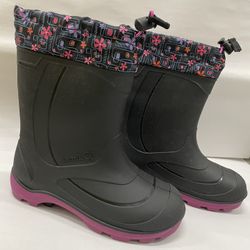 ❄️NEW❄️Kamik Snobuster, Snow Boots for Big Kids, Warm + Waterproof Size 4
