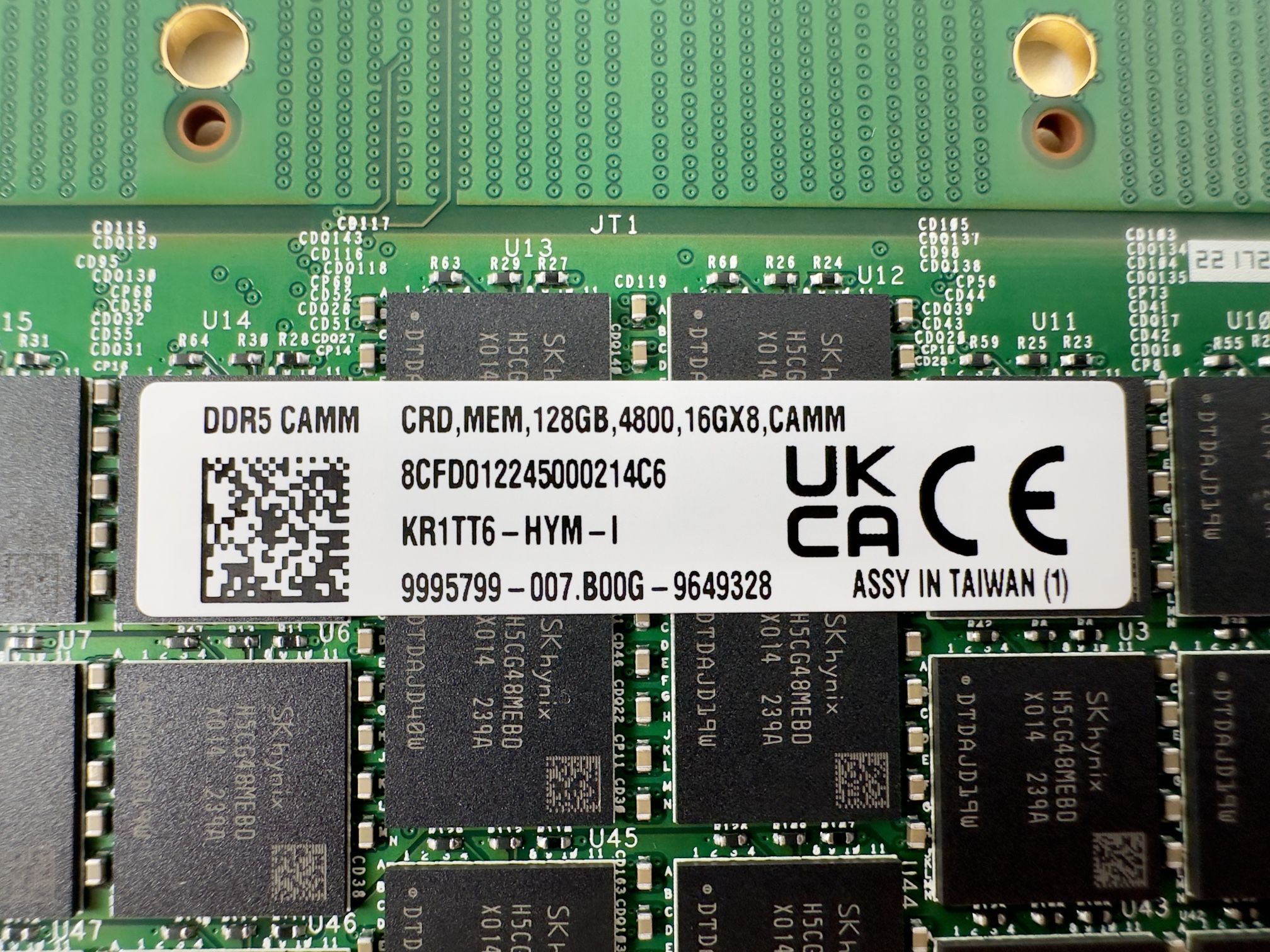 Dell 128GB DDR5 CAMM Memory Module for Precision Laptops