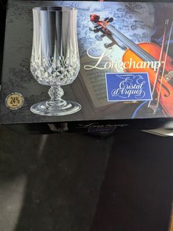 Vintage Longchamp Crystal Glass Collection