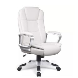 Luxury Big & Tall Executive Chair 400LBS – High Back PU Leather Office Chair
