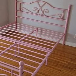 Pink Queen Bed