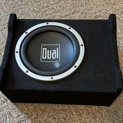 Dual Audio 10” Subwoofer Ported Enclosure