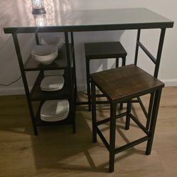 Dining Set Counter Height With Barstools