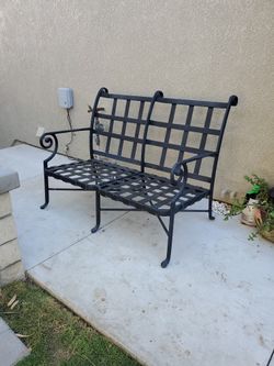 Iron Love Seat