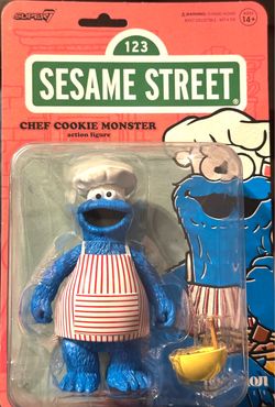 2024 Super 7 123 Sesame Street Chef Cookie Monster