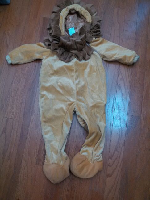 Lion costume Size 2/3t