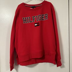 Tommy Hilfiger Logo Crew Neck Sweatshirt