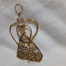Handmade Angle Pendant 