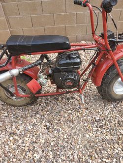 Colman minibike modified