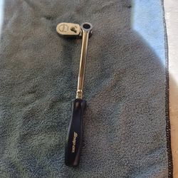 Snap On 1/4 Drive Rachet Blue Handle ,, New 