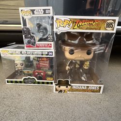 Rare Pops! (Indiana Jones, Star Wars, Beetlejuice)