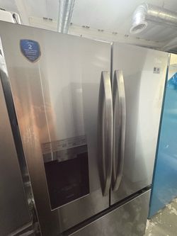 Midea French Door Refrigerator Stainless Steel