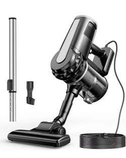 Vacuum Cleaner,Electric Stick Vacuum with Hepa Filter, Cordled Vacuum for Pet Hair,Carpet,Hardwood,Floor,Dorm