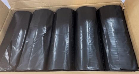 Black 1.5 Mil 45 Gallon CAN LINERS