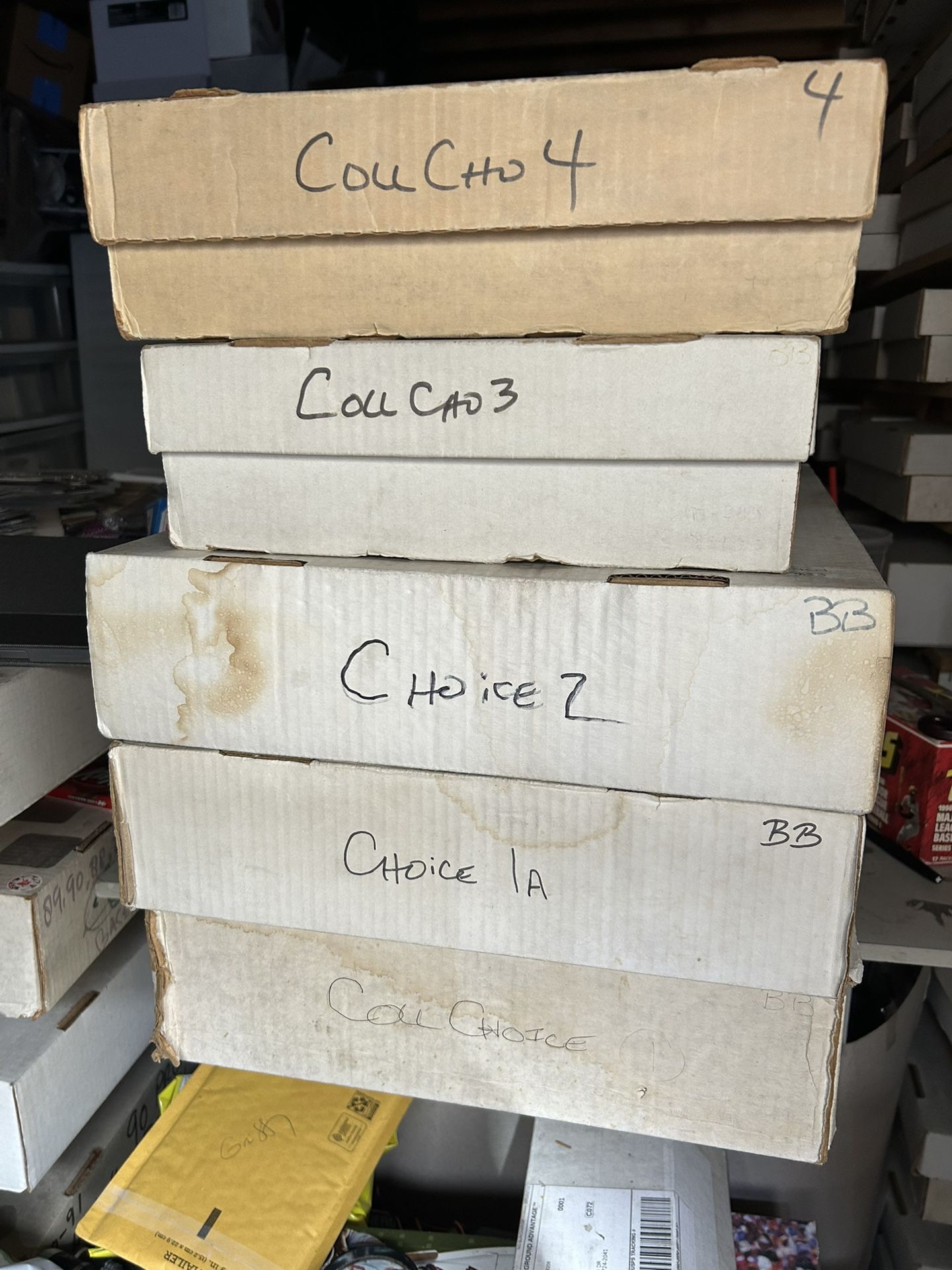 94 Thru 99 Collectors choice Baseball Cards