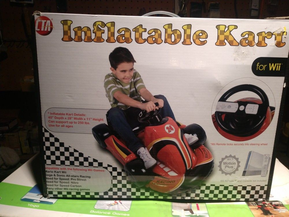 INFLATABLE MARIO KART FOR WII