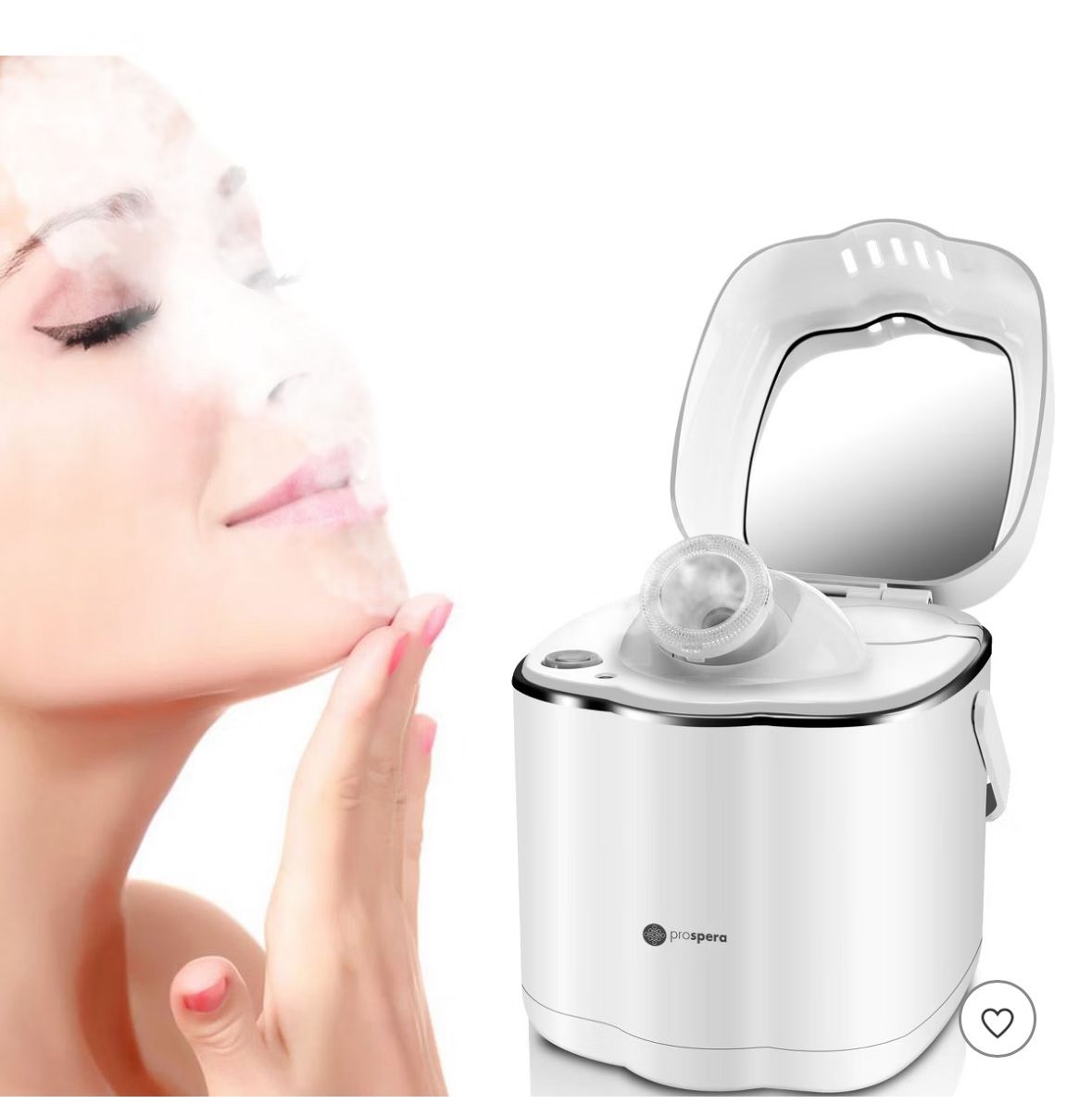 Warm Mist Nano Facial Steamer Spa Quality Home Face Humidifier for Women Men