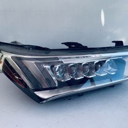 2017-2020 ACURA MDX RIGHT PASSENGER SIDE HEADLIGHT FULL LED OEM