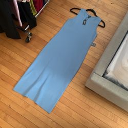 EXPRESS BODYCON BABY BLUE DRESS