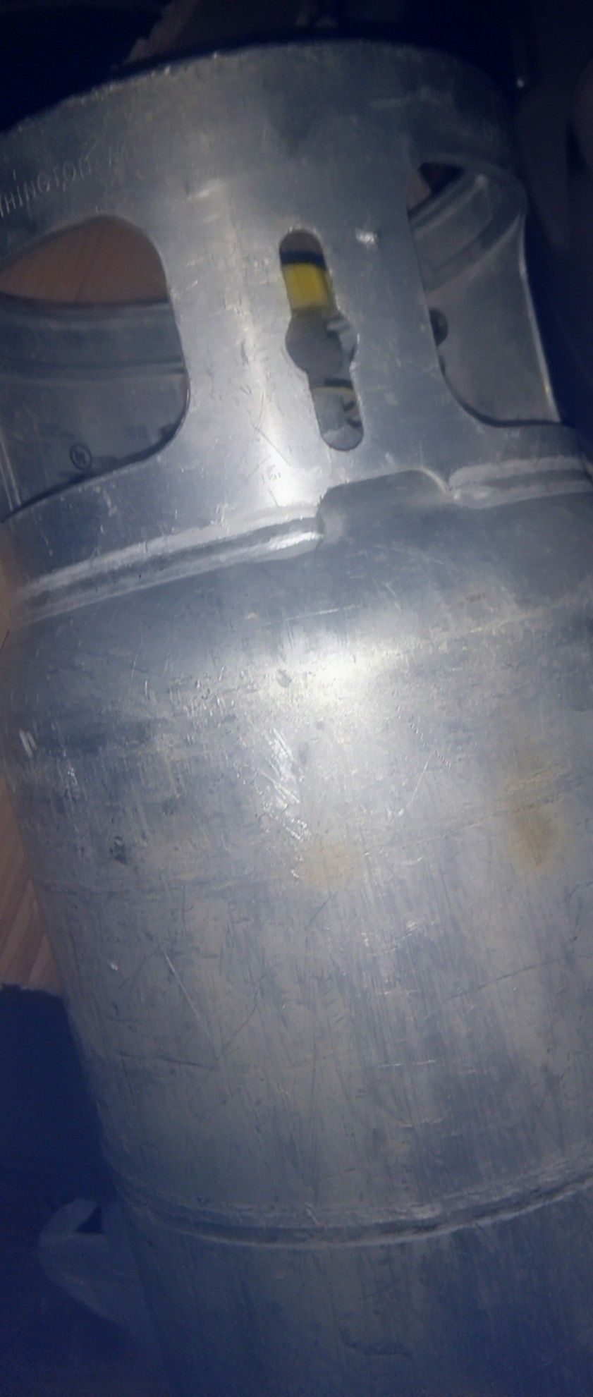 Used Aluminum Forklift Tank Full