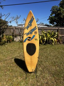 VINTAGE RICKY CARROLL PRO SHAPES SURFBOARD