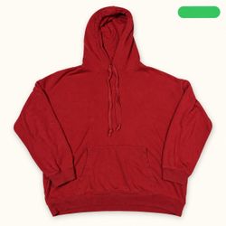 American Eagle Red Hoodie Size M