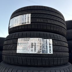 235/40/19 Kumho 4 New Tires Installed And Balanced 50,000 Miles Warranty  