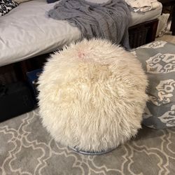 Pottery Barn Kids Furry Yoga Ball Chair