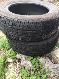 2 very good tires, p205/60r16.