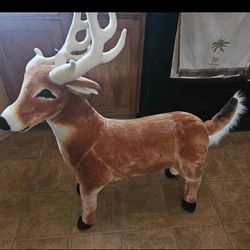 3 Ft Plush Melissa Doug Reindeer