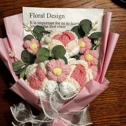 Crochet Flower Bouquet