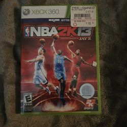 NBA 2k13 For Xbox 360